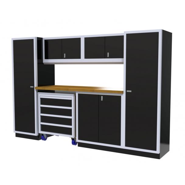 [DISCONTINUED] Moduline 10' Pro-II Base Wall Cabinet Combo 15