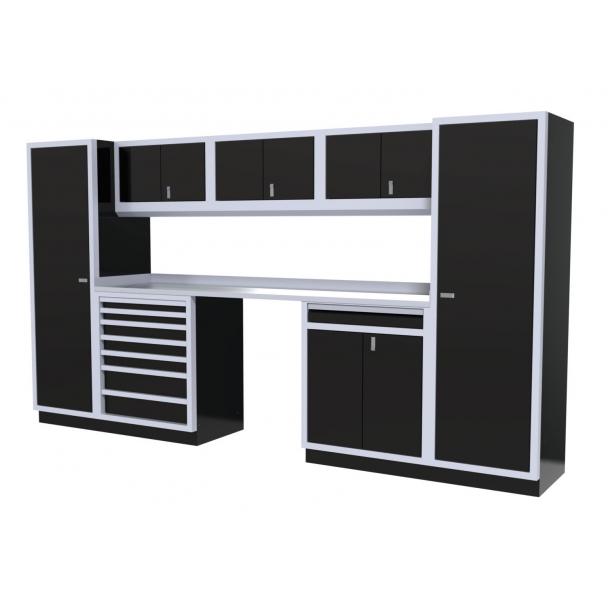 [DISCONTINUED] Moduline 12' Pro-II Base Wall Cabinet Combo 17