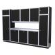 [DISCONTINUED] Moduline 12' Pro-II Base Wall Cabinet Combo 21