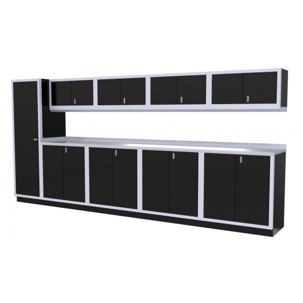 [DISCONTINUED] Moduline 14' Pro-II Base Wall Cabinet Combo 23