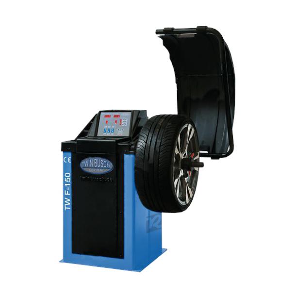 [DISCONTINUED] Twin Busch F-150 Semi-Automatic Wheel Balancer