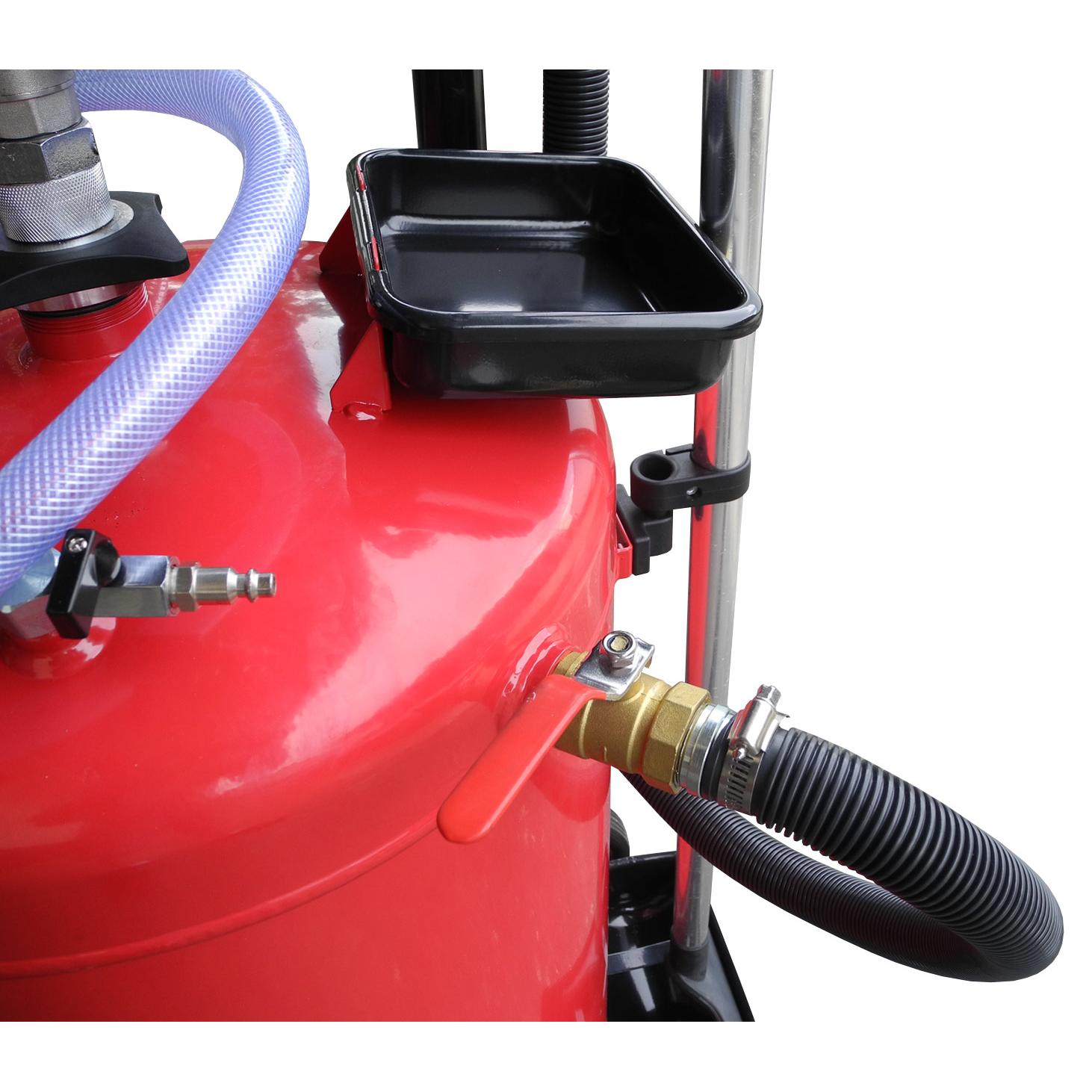 30 Gal SelfEvacuating Electric Oil Extractor Pump Redline Stands