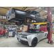 Launch 11K Asymmetric 2 Post Clearfloor Lift ALI Certified