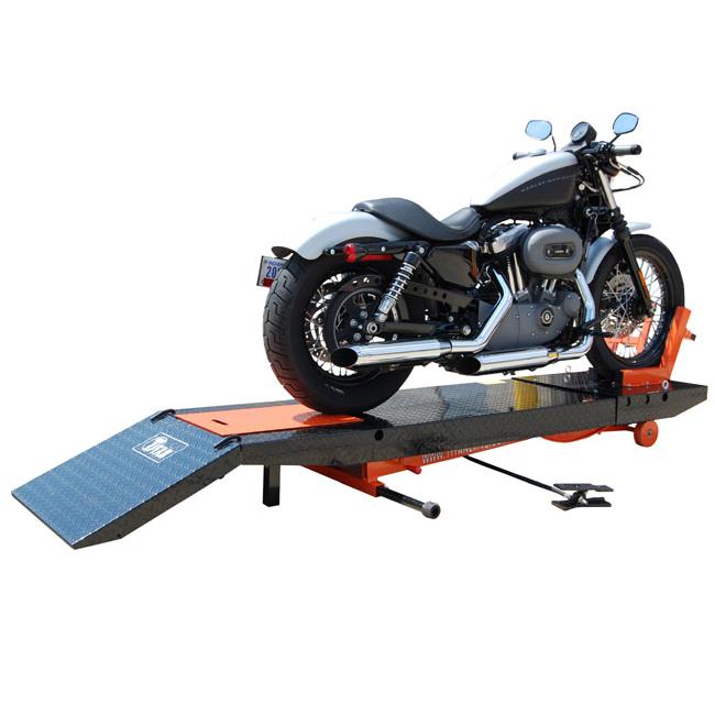 Titan 1000D lb Motorcycle ATV Lift Table Redline Stands