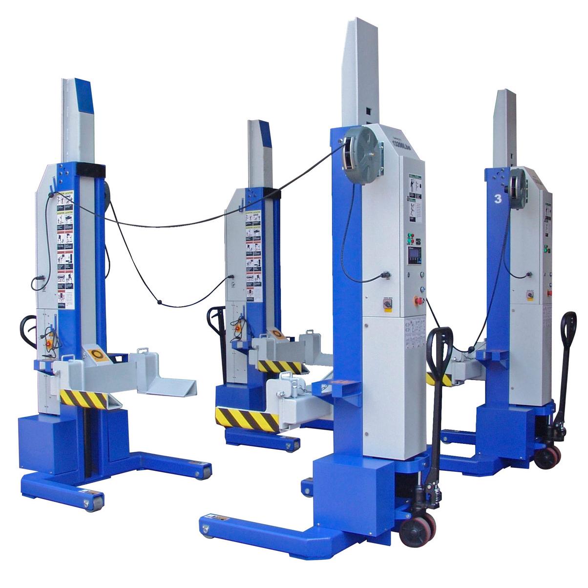 Ideal 13K Mobile Column Lift System | Redline Stands