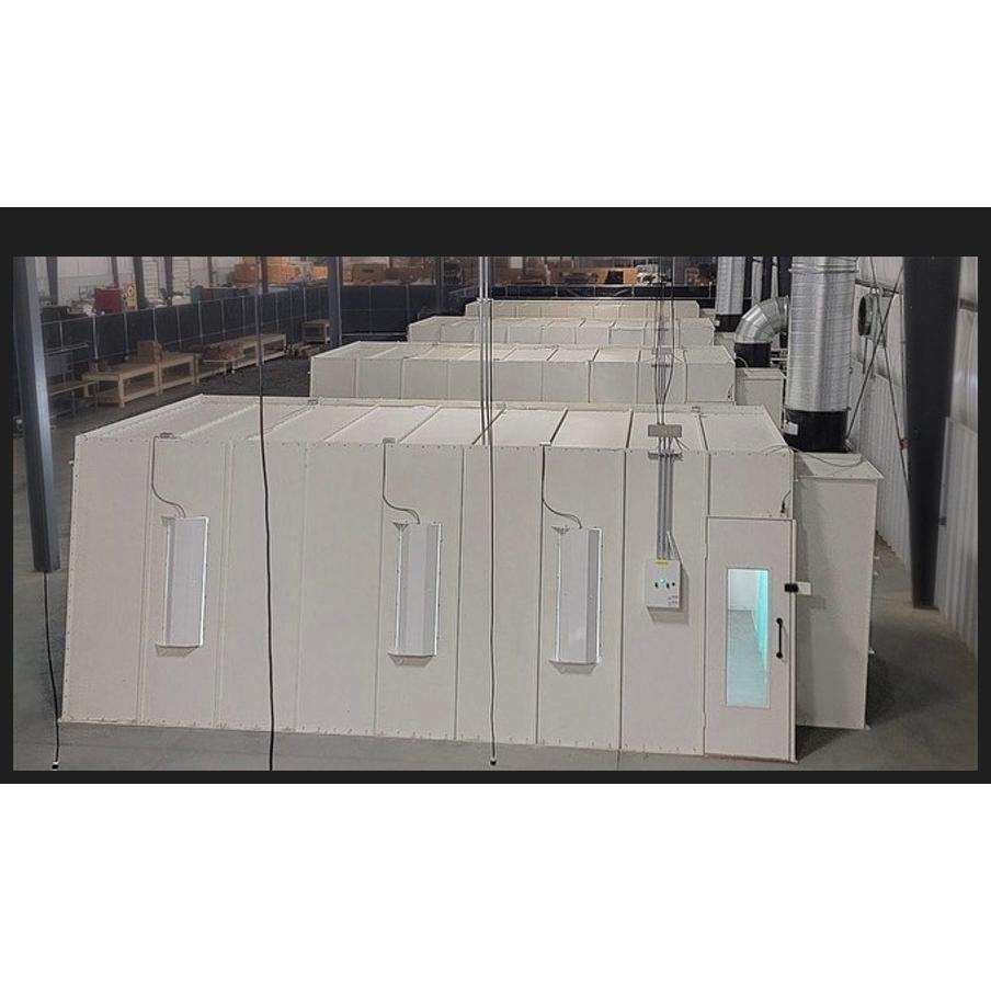 iDEAL Crossflow Paint Booth