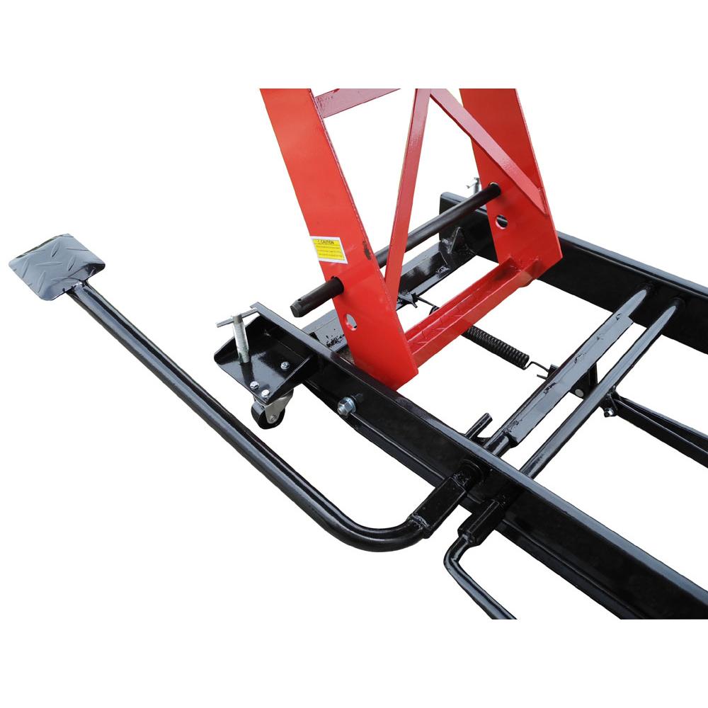 LD1K 1000 lb. Light Duty Motorcycle Lift Table Redline Stands