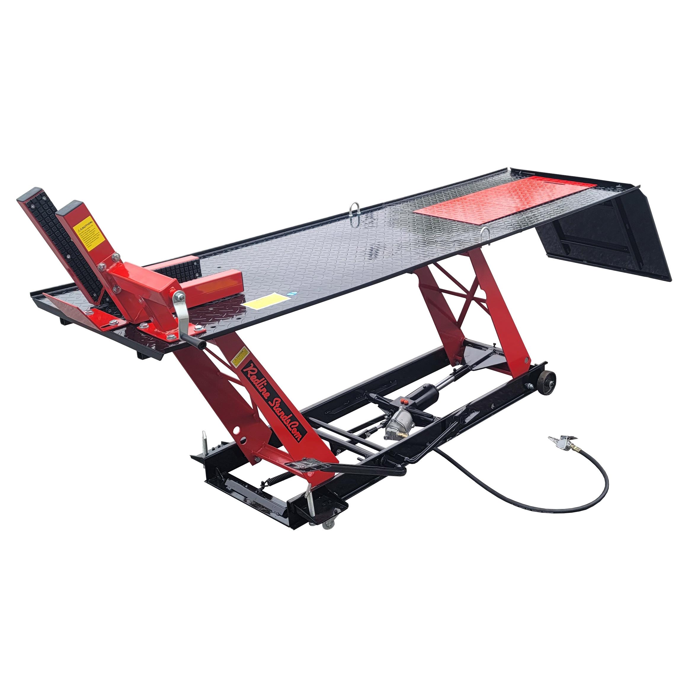 RedLine LD1K 1000 lb. Light Duty Motorcycle Lift Table Clearance