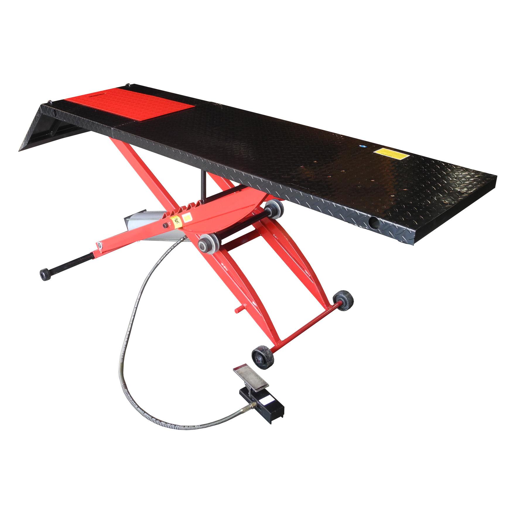 Redline motorcycle lifts top