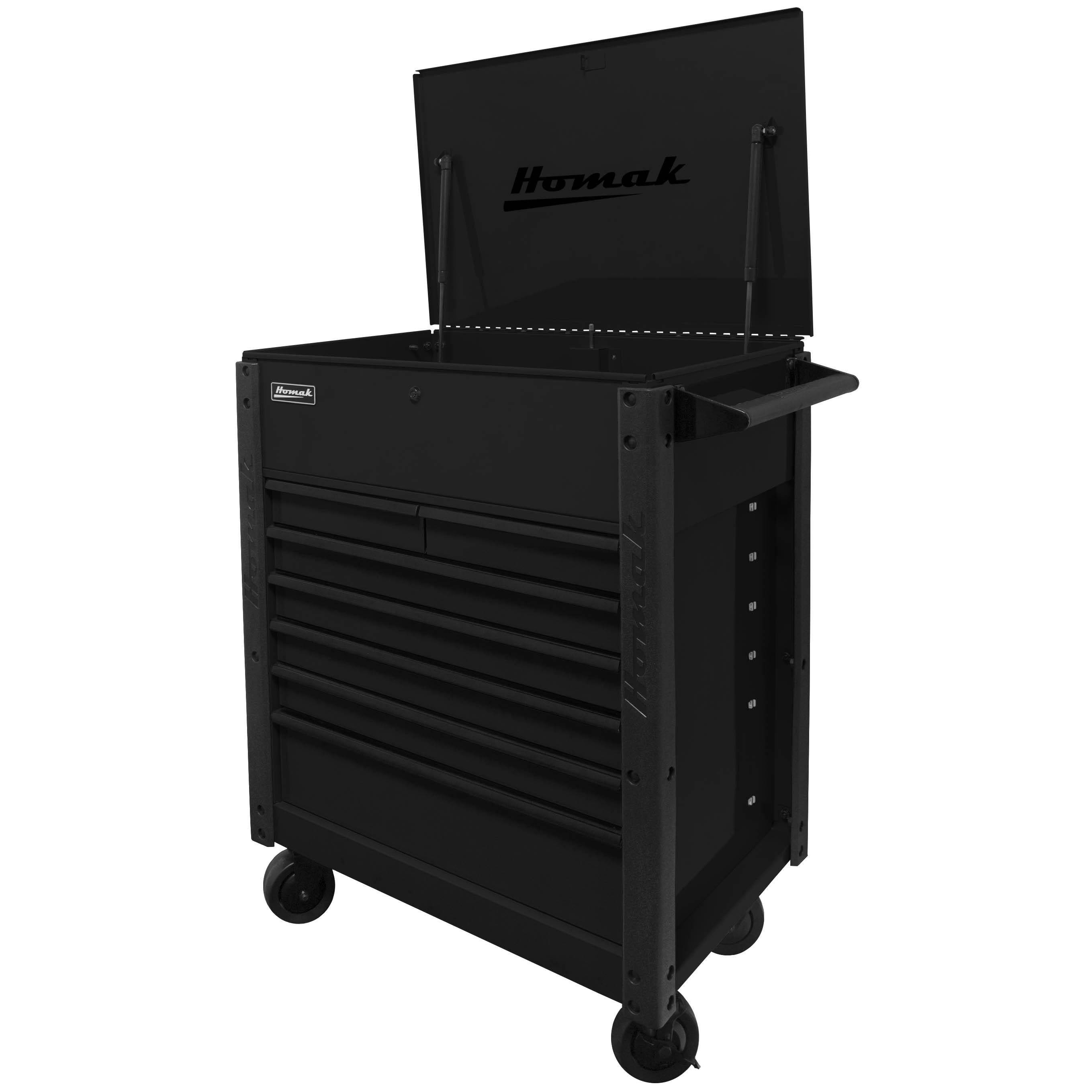 Homak service deals cart
