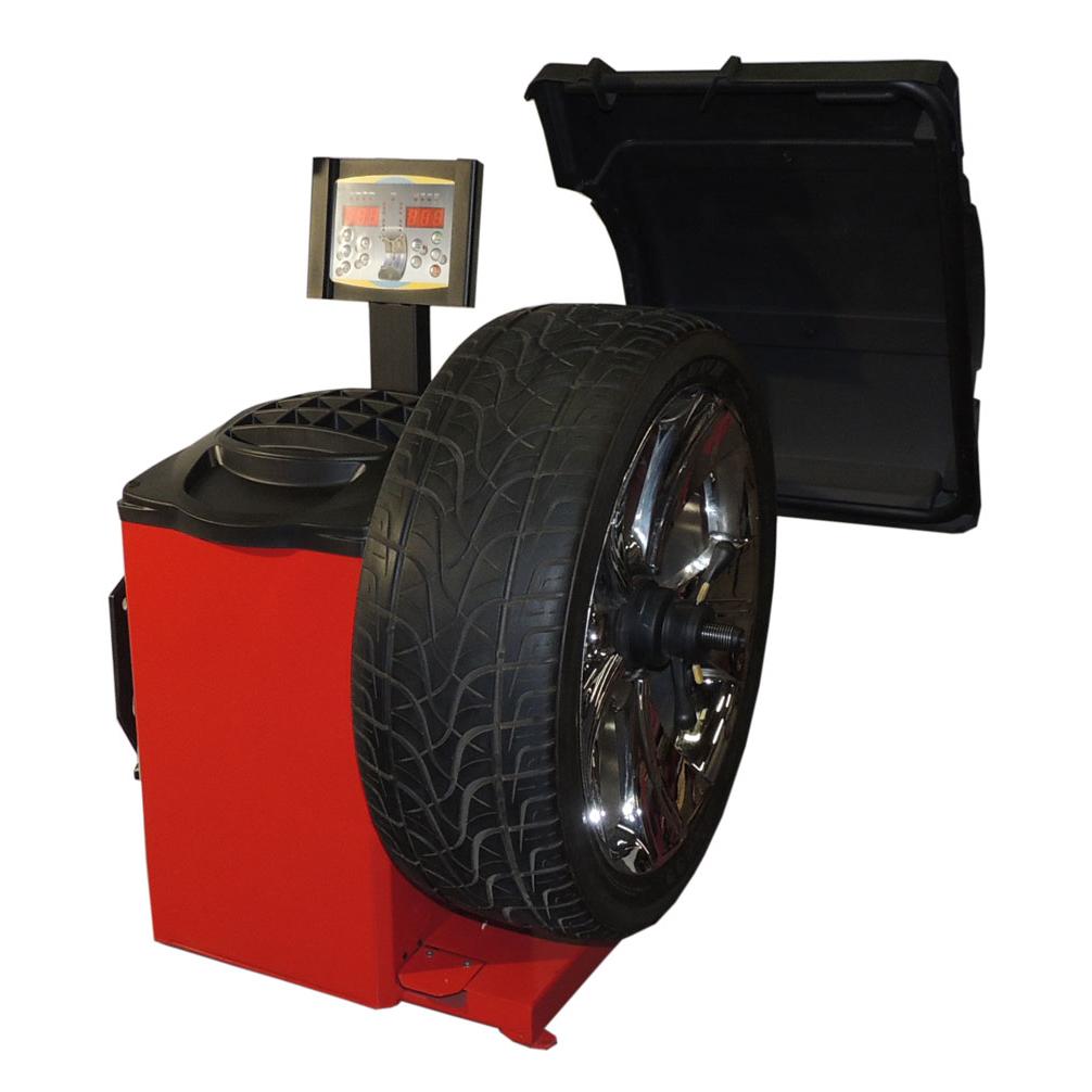 on vehicle wheel balancer