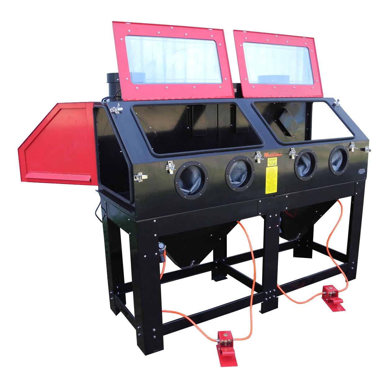 2 Man Blast Cabinet Sand Blasting