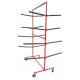 Redline Double Sided Mobile Bumper Storage Rack