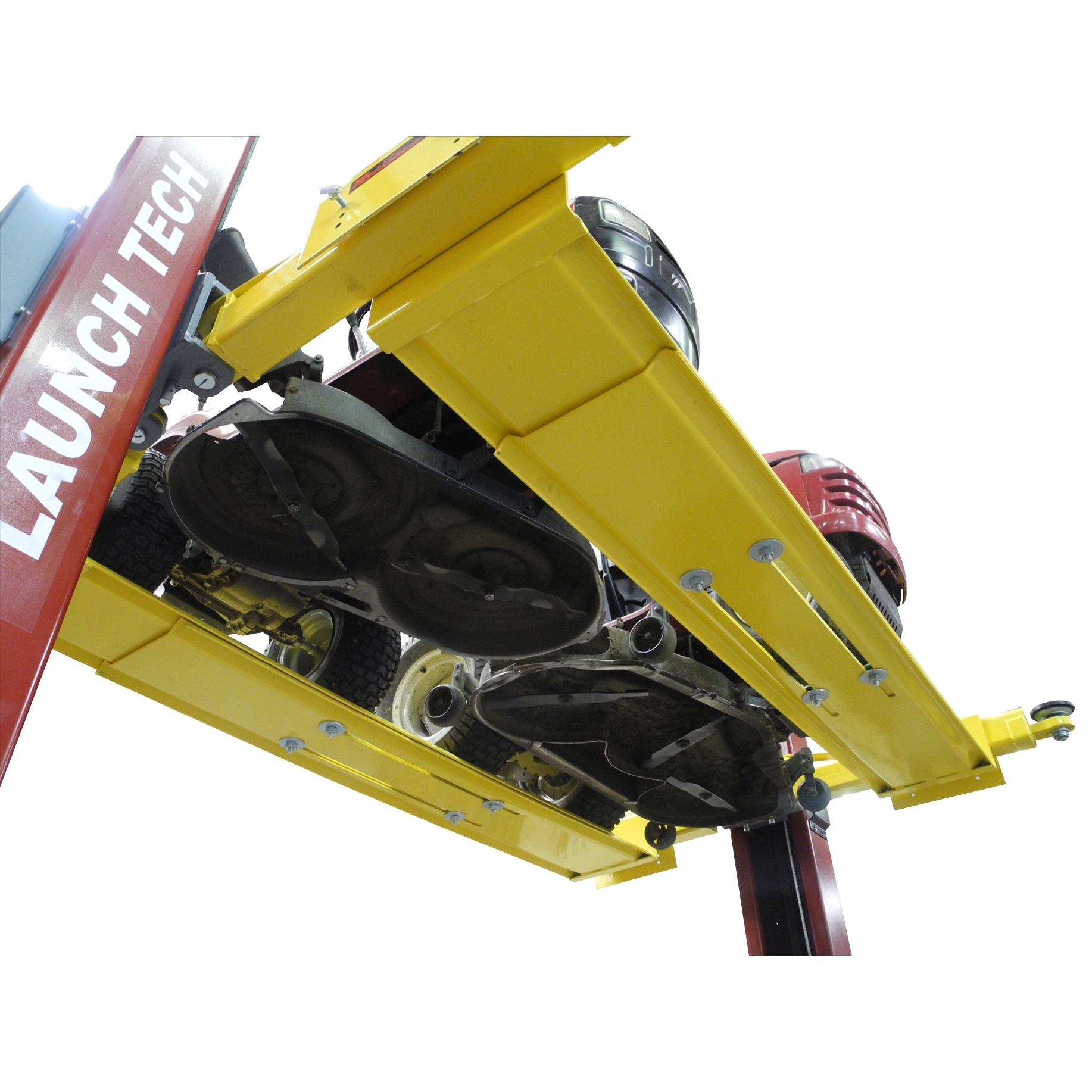 Commercial lawn mower shop lifts