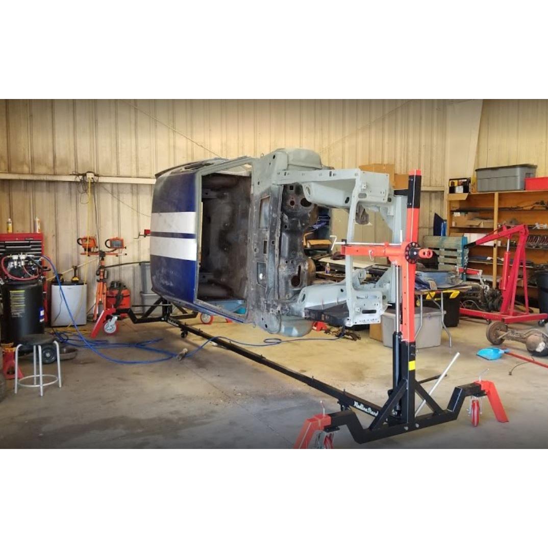 Redline Automotive Auto Restoration Rotisserie Redline Stands