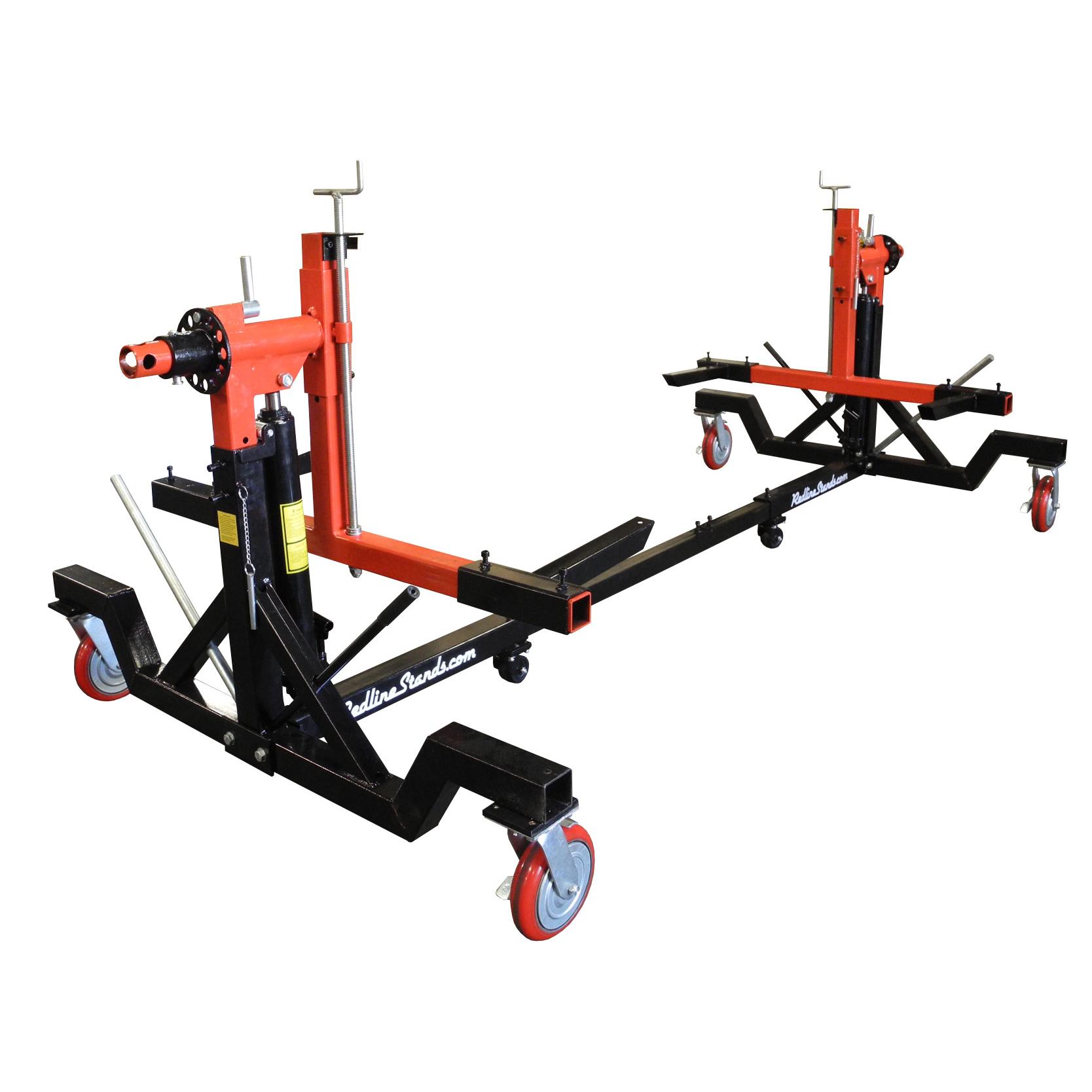 Redline Automotive Auto Restoration Rotisserie Redline Stands