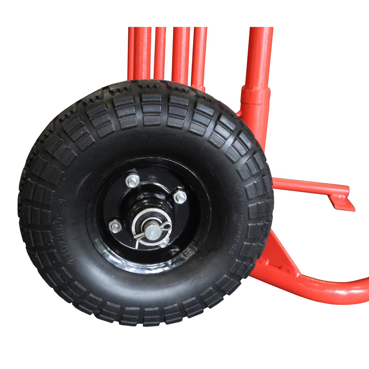 Redline Spring Action Automotive Tire Dolly Cart Redline Stands