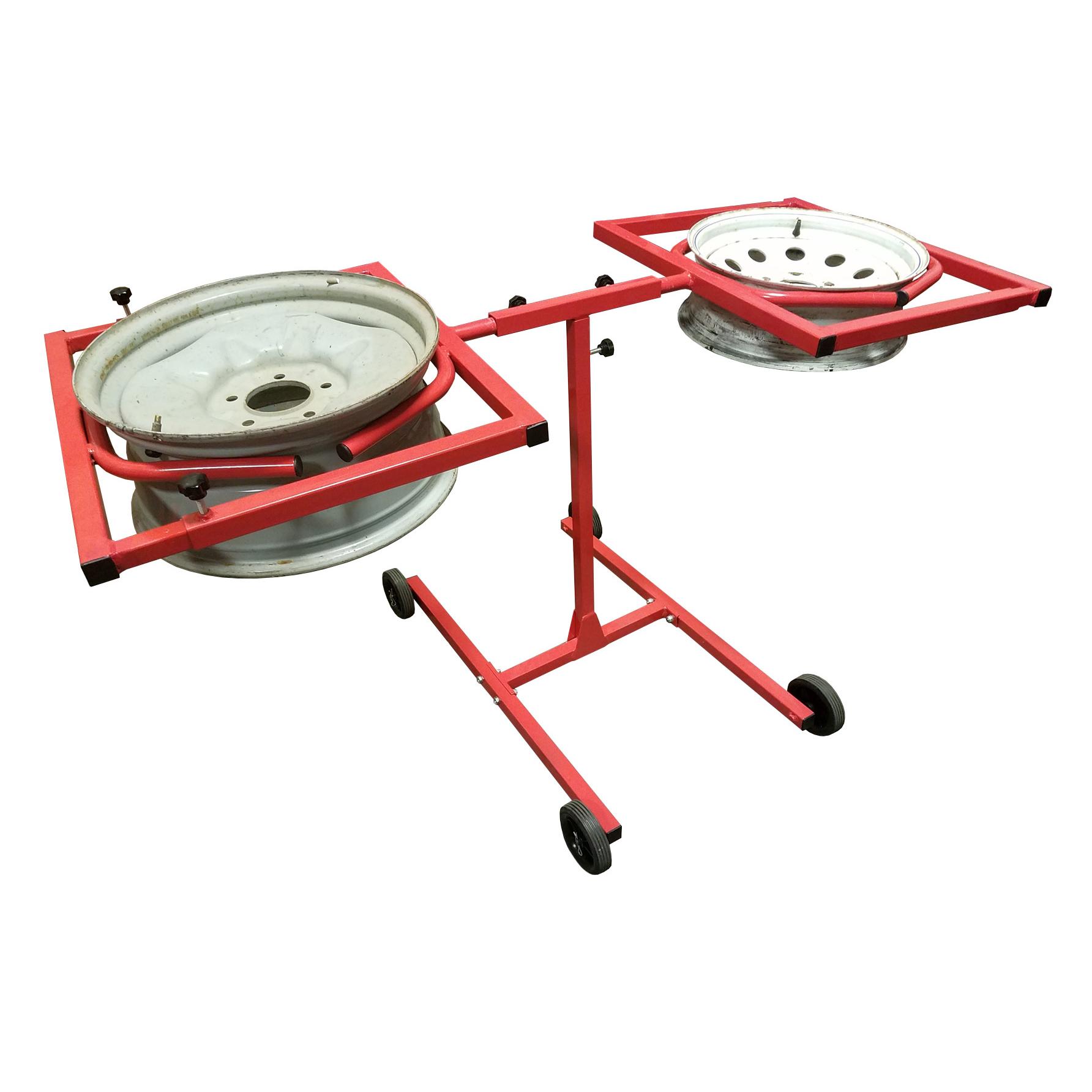 [DISCONTINUED] Redline Mobile Wheel Rim Rotating Paint Stand