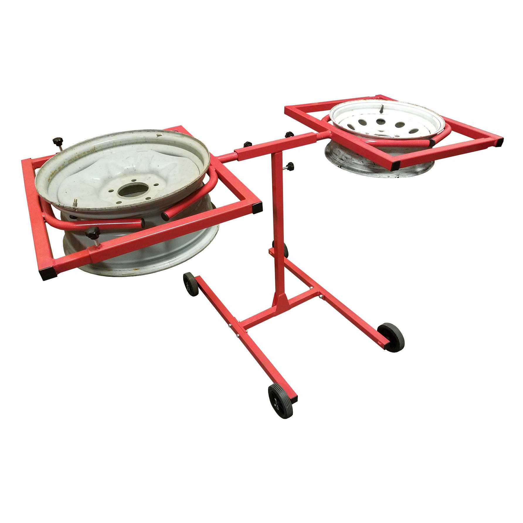 Mobile Wheel Rim Painting Stand - Wheelmaster paint stand