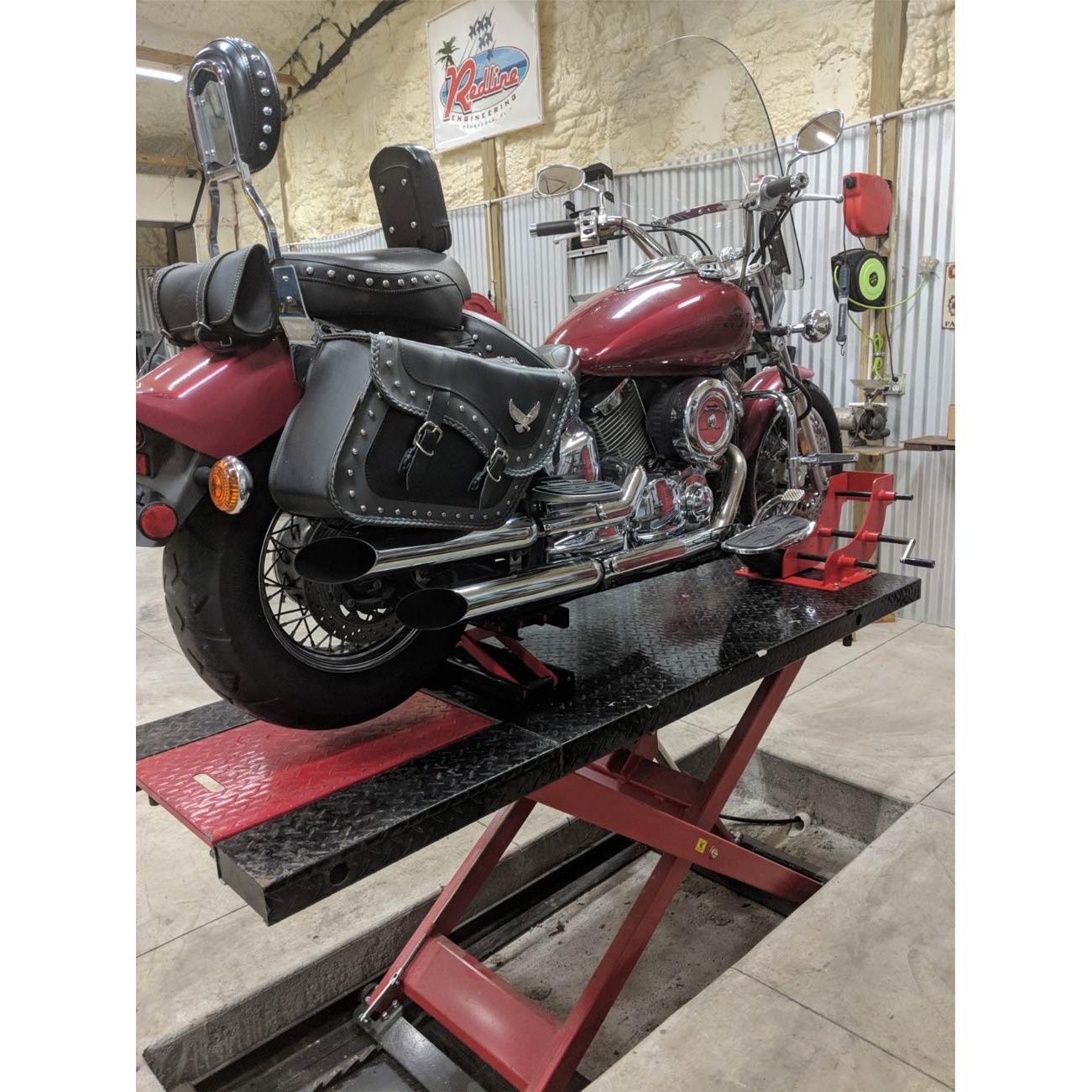 [DISCONTINUED] Redline Lift Table Commercial Grade Wheel Vise FREE