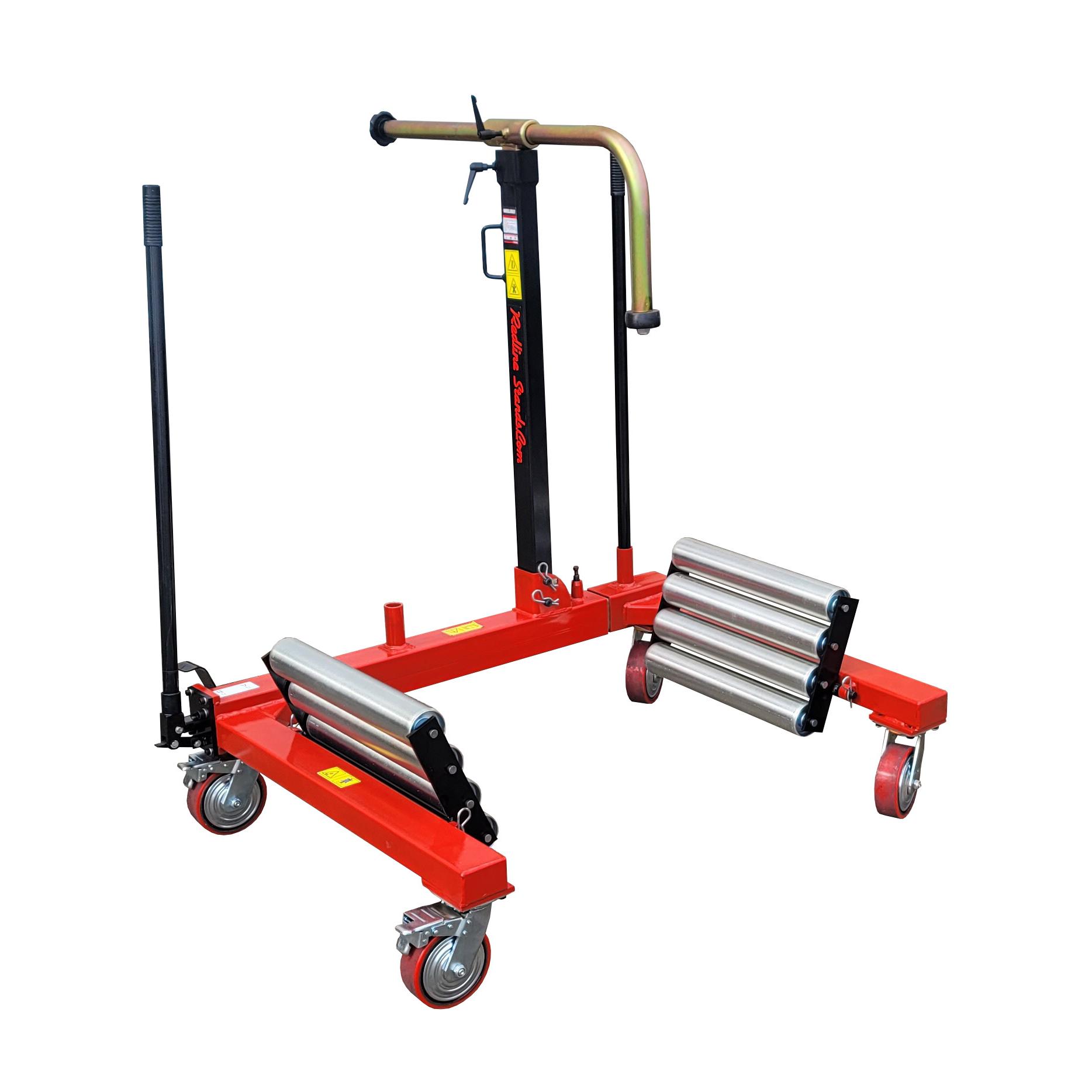 Mobile Roller Base Kit with 2 Locking Wheels, Heavy Duty Mobile