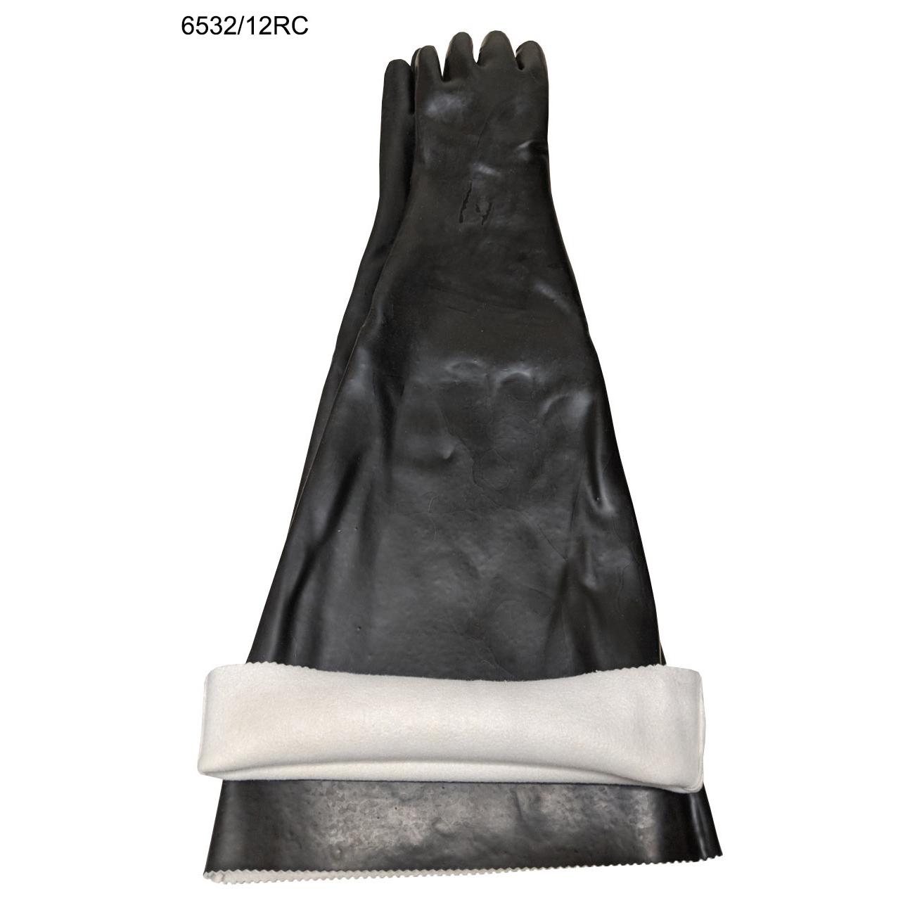 Jenessco Industries Sand Blast Replacement Gloves Redline Stands