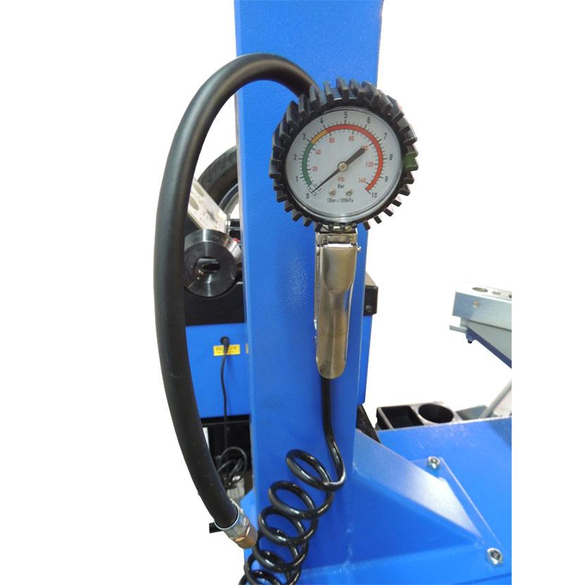 iDeal Motorcycle Tire Changer Wheel Balancer Combo Redline Stands