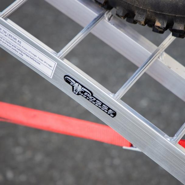Pit Posse PP2754L 1500 Lbs Folding ATV Ramp, 81 X 50 In