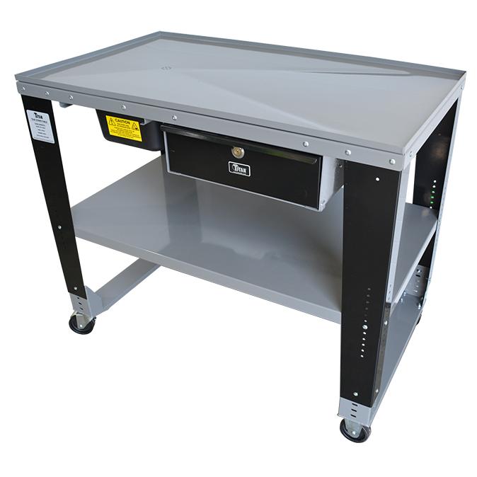 Titan Dt 800 Transmission Tear Down Table With Drain Free Shipping