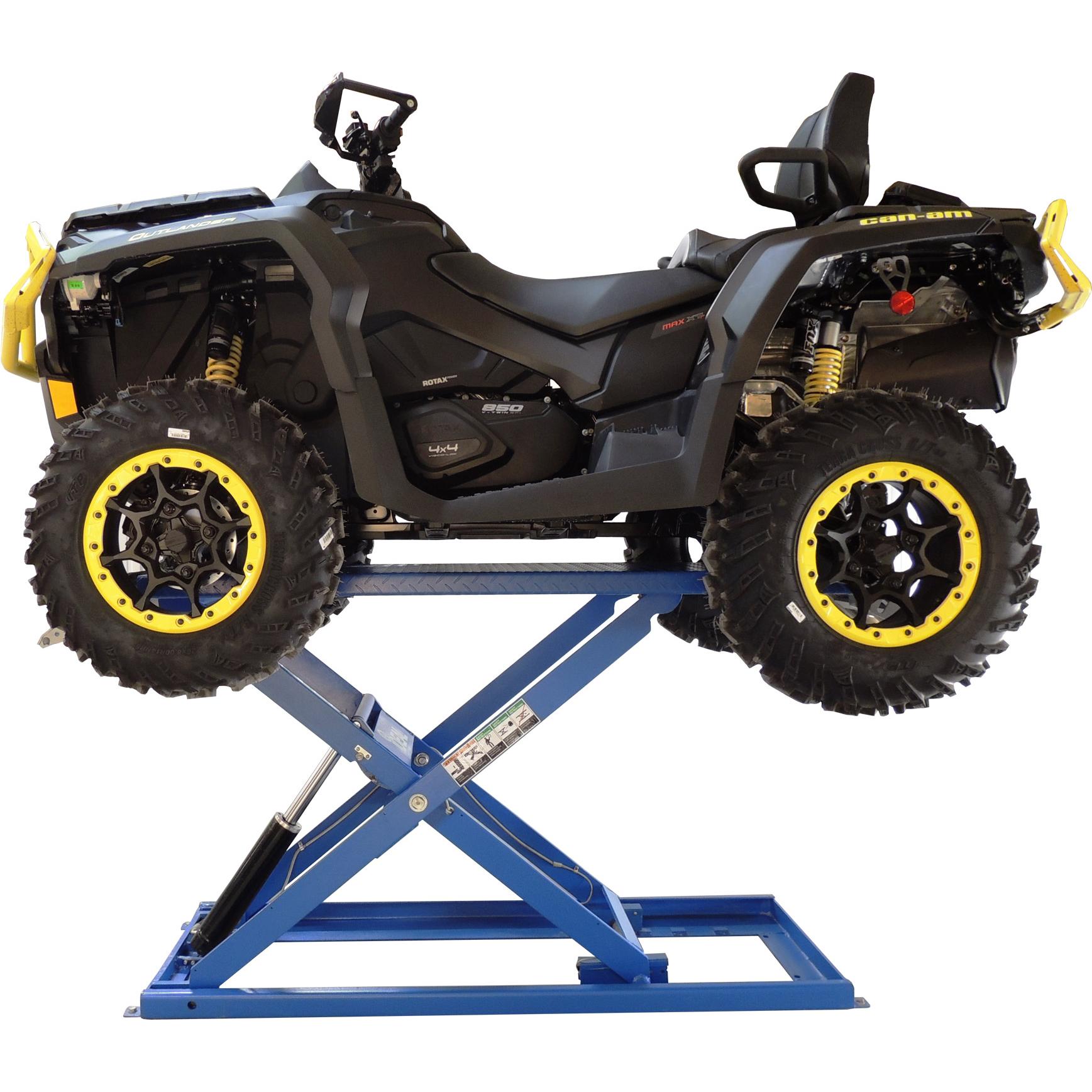 iDEAL 2500 lb UTV ATV Lift Table | Redline Stands