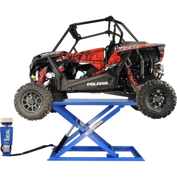 iDEAL 2500 lb. Electric/Hydraulic UTV Frame Lift Table Redline Stands