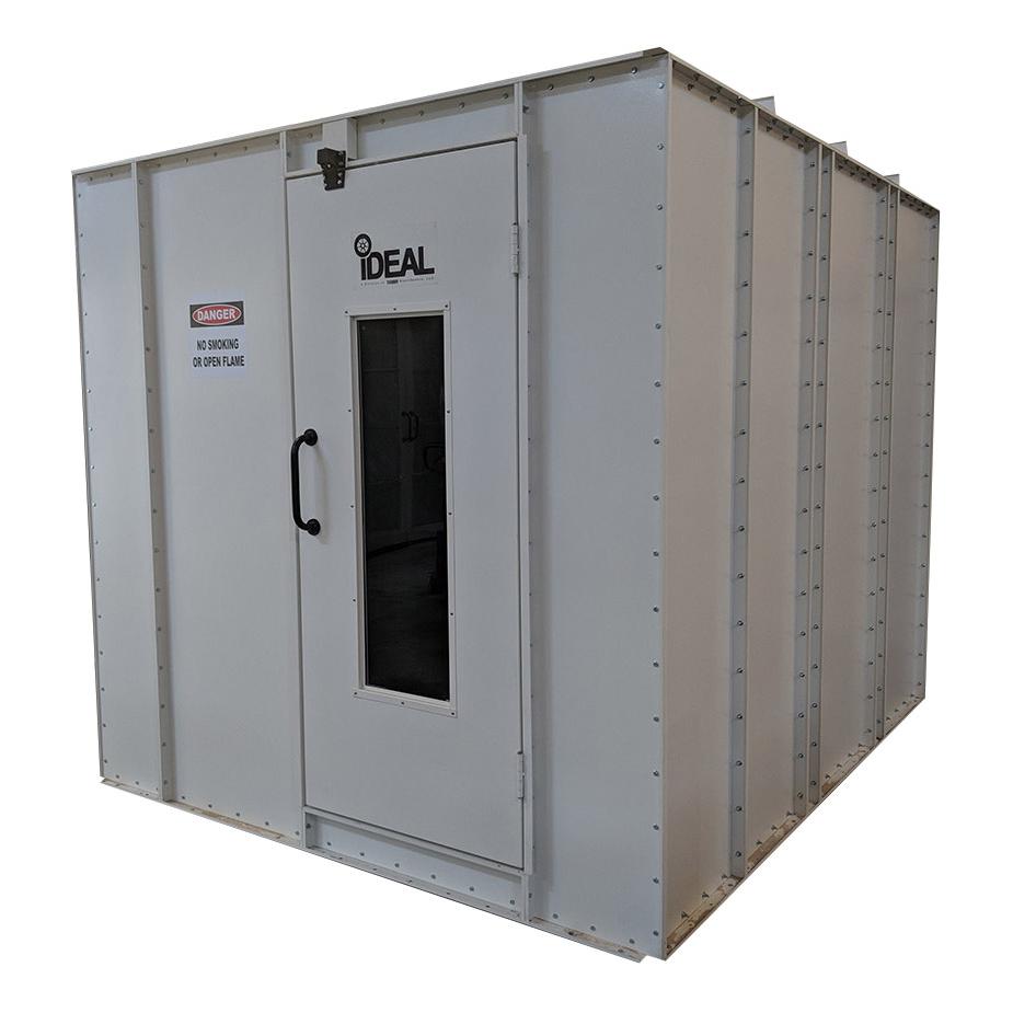 IDEAL Cross Flow Paint Mixing Room | Redline Stands