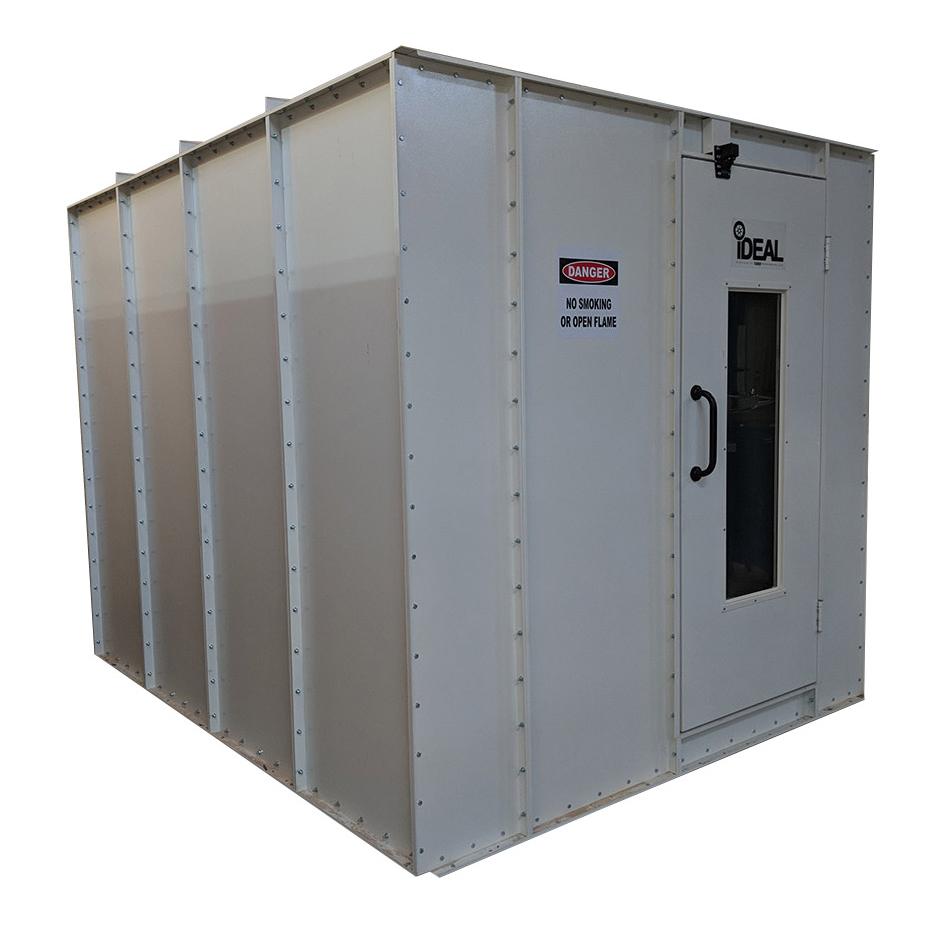 IDEAL Cross Flow Paint Mixing Room | Redline Stands