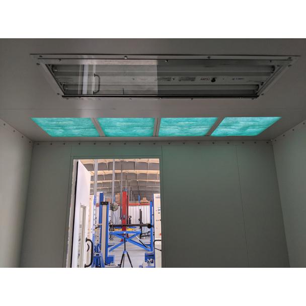 IDEAL Cross Flow Paint Mixing Room | Redline Stands