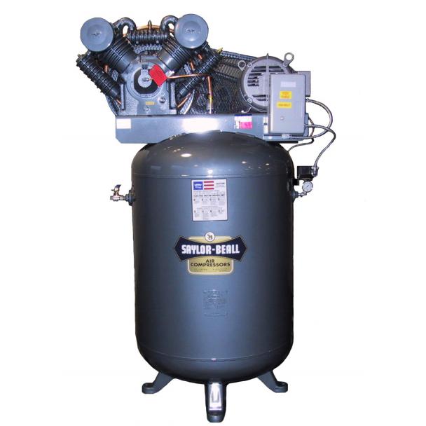 Saylor Beall Vertical 7.5 HP 120 Gallon Air Compressor