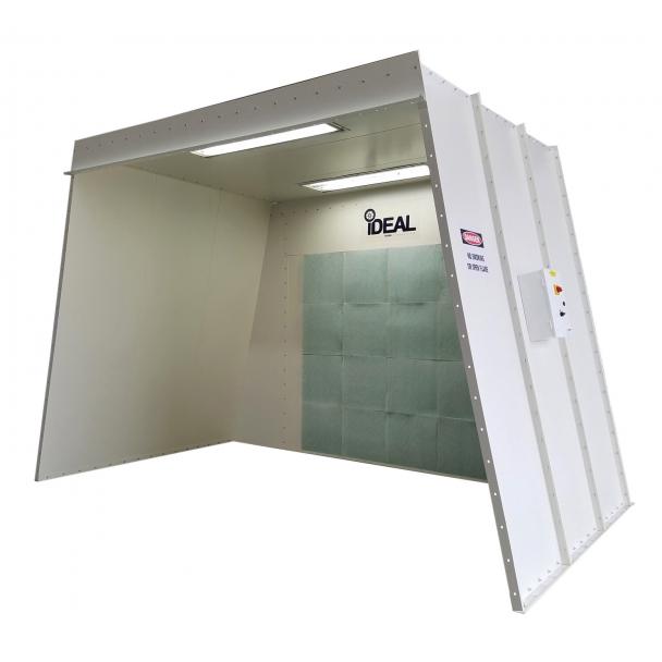 iDEAL Open Front Paint Booth