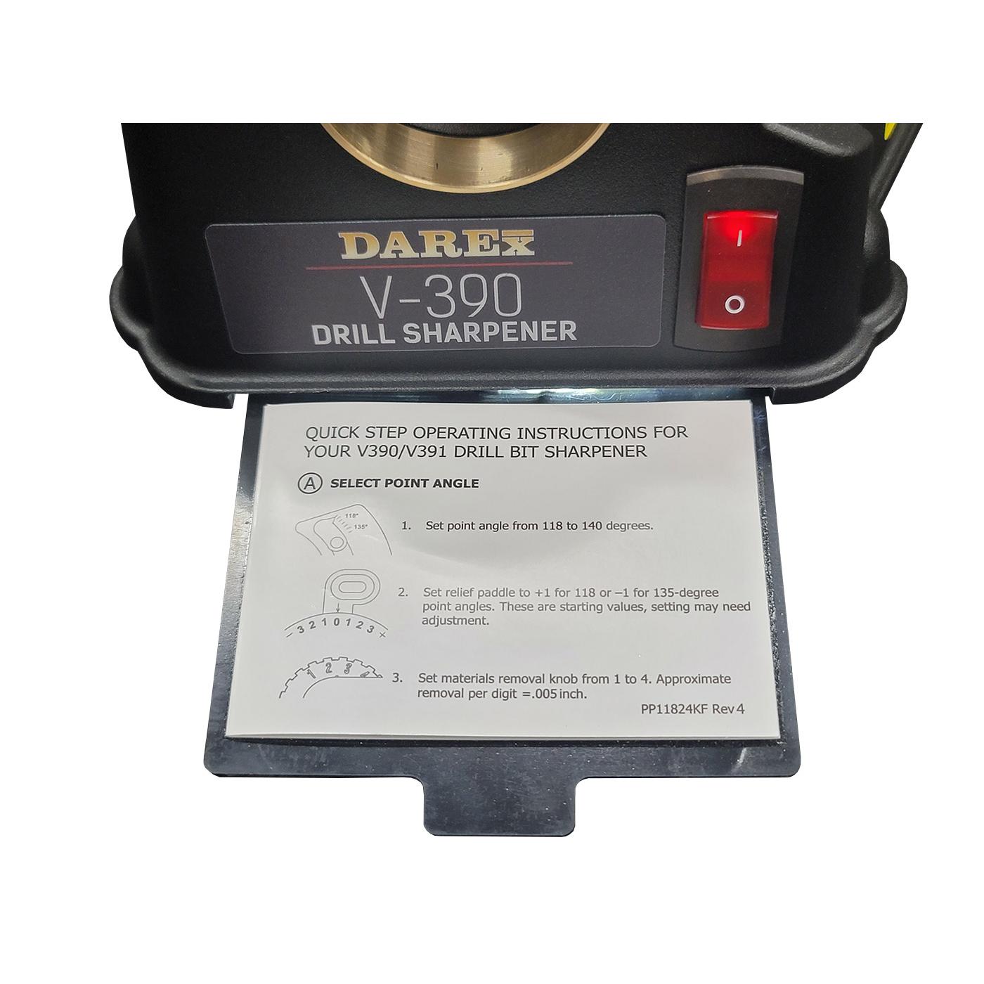 Darex V390 Drill Bit Sharpener for Sale Redline Stands