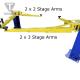 Triumph NTO-9AE 9K Automotive Clearfloor 2 Post Lift