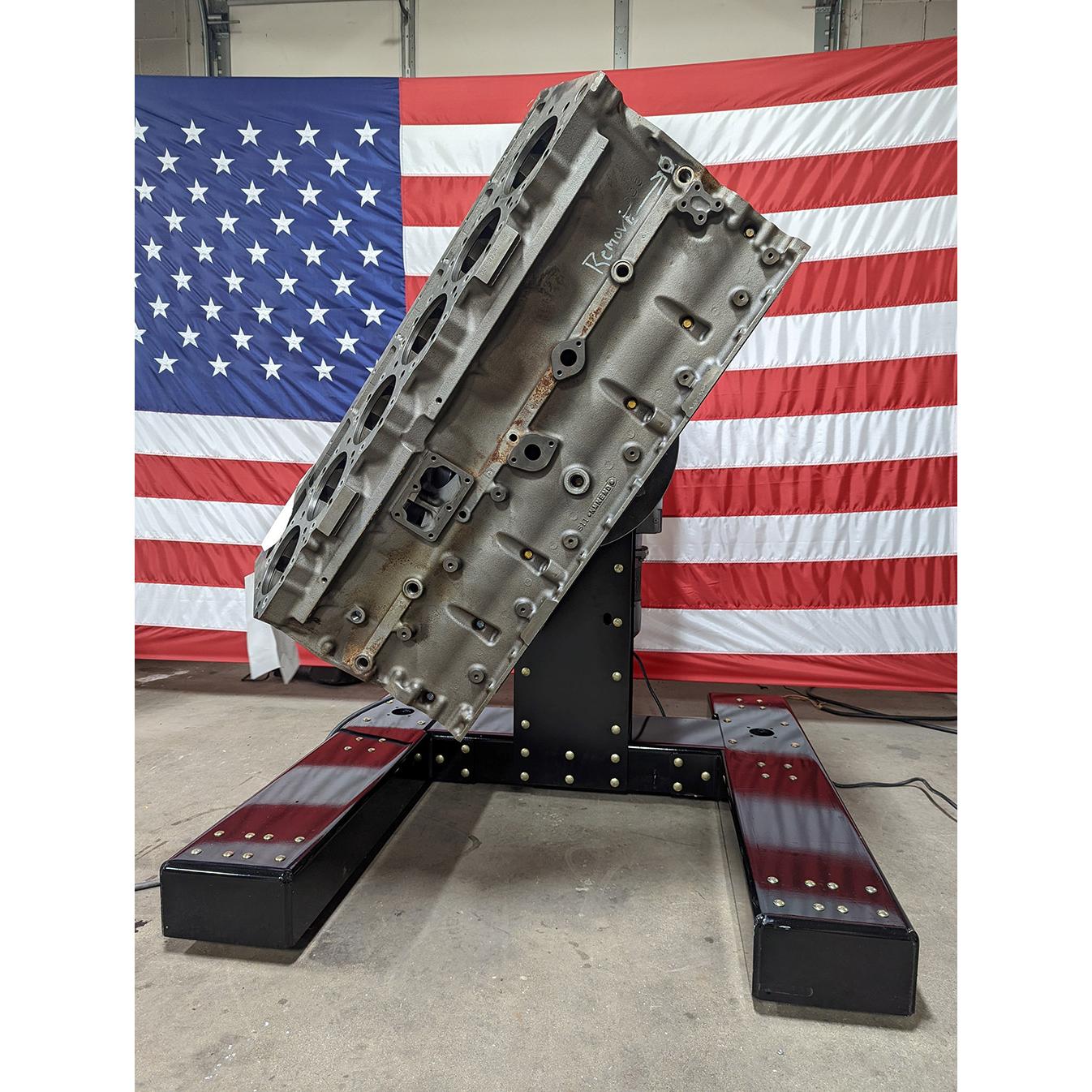 Longhorn The Rotator Ultra Heavy Duty Engine Stand Motorcycle Lift