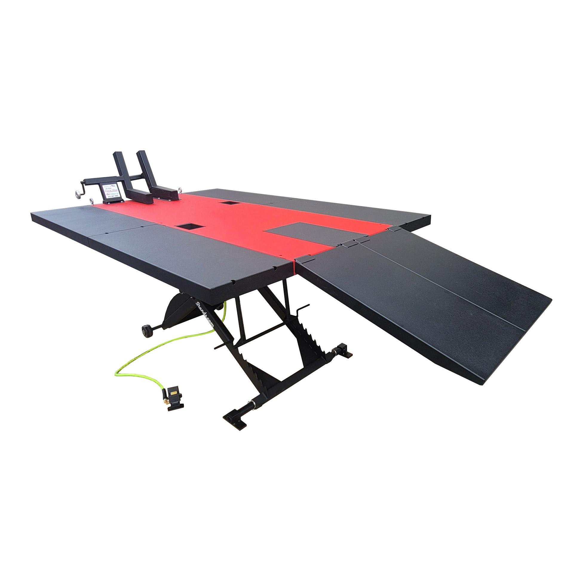 Atv air lift table outlet