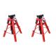 Redline 10 Ton Short Under Hoist Jack Stand Pair