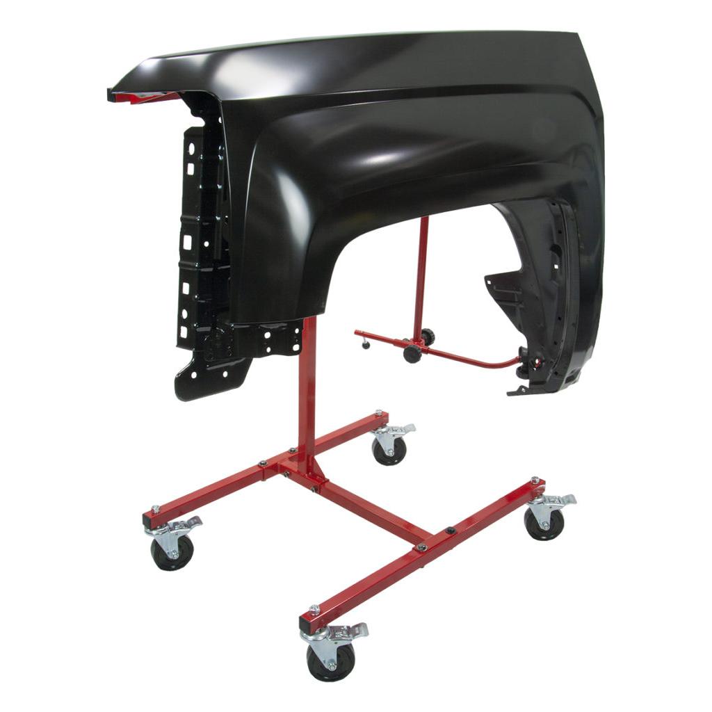 Innovative Door Fender Paint Stand Motorcycle Lift Tables, Stands, Chocks, & Trailers, Plus