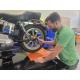 Redline Electric 1500ELE Motorcycle ATV Lift Table w/Side Ext.