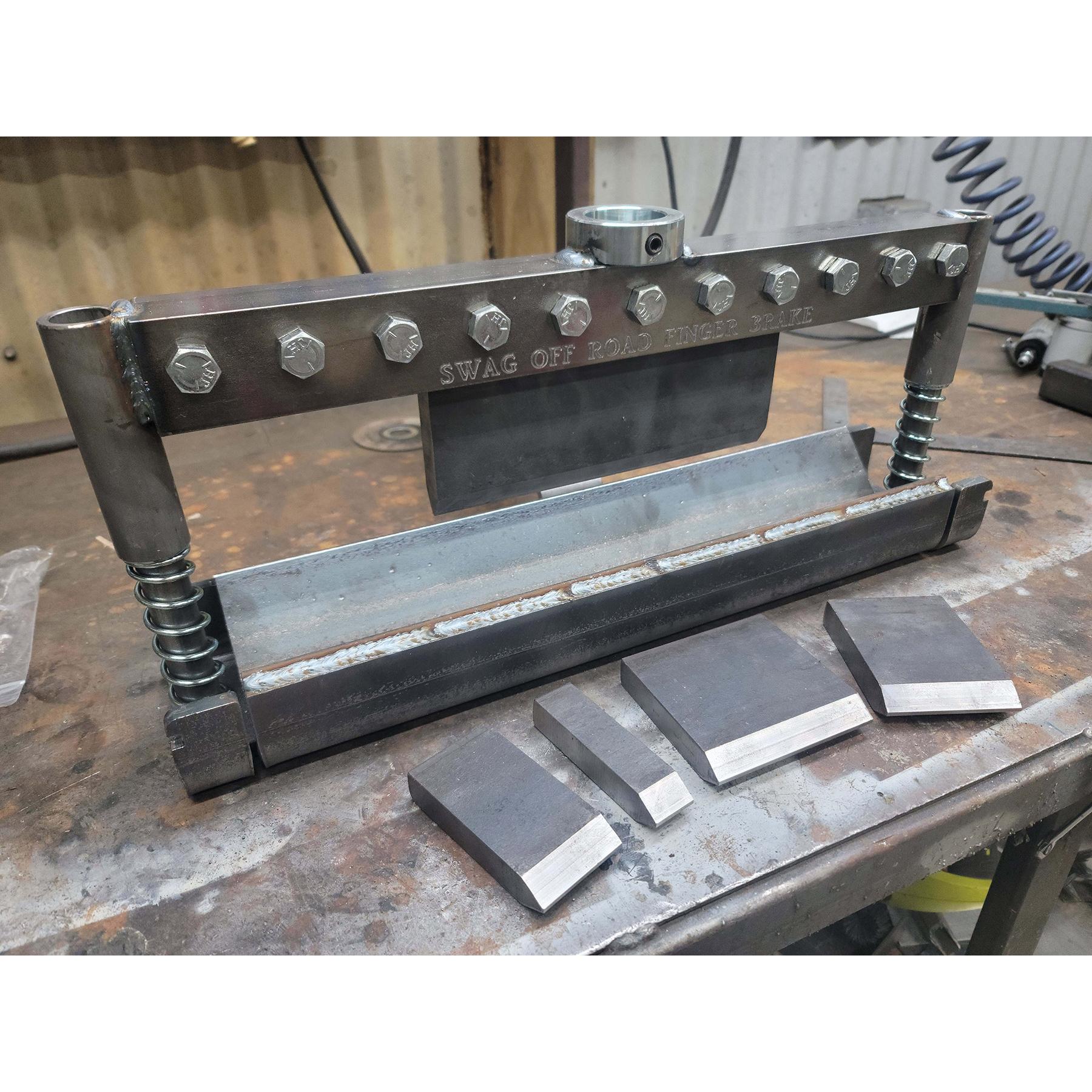 SWAG 20 TON Heavy Duty Shop Press Finger Brake Kit Motorcycle Lift