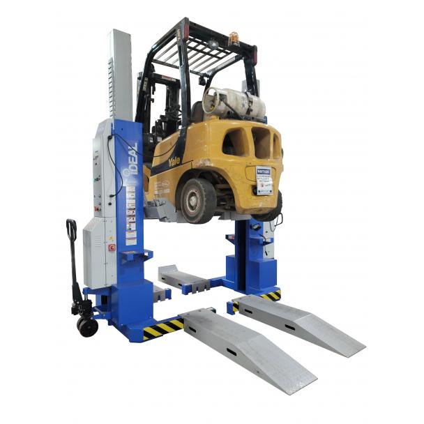 iDEAL 13K Mobile 2 Column Forklift Lifting System