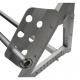 Redline Folding Universal Wall Mount Trailer 8 Ft Tire Rack