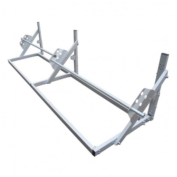 Redline Folding Universal Wall Mount Trailer 8 Ft Tire Rack