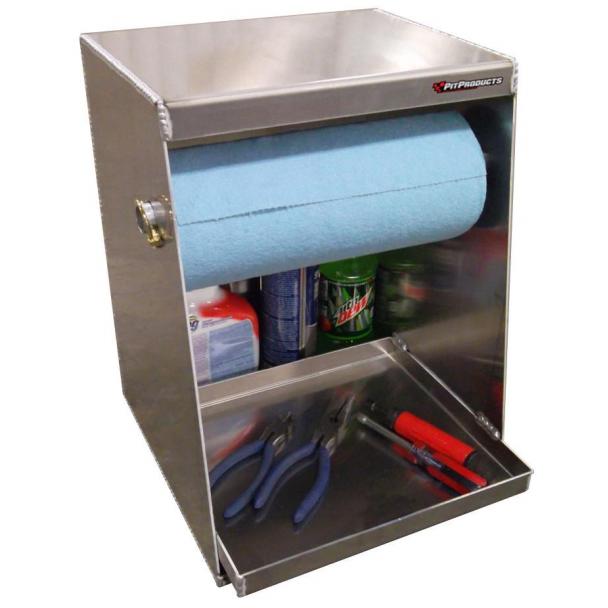 Pit Products Stool With Built In Paper Towel Rack
