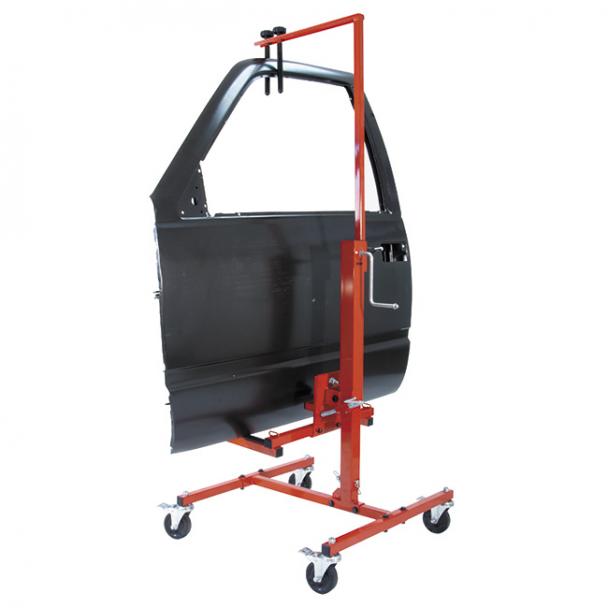 Innovative Door Jack and Metal Bumper Handler Stand