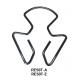 Redline Shop Press Replacement Carriage Pin Butterfly Clip Pair